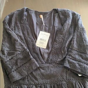 Beautiful black lace dress by Free People.